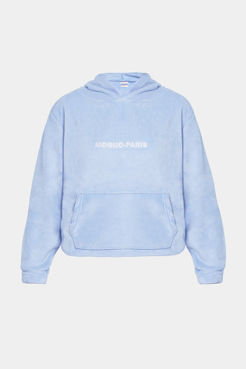 Blue indoor sweatshirt