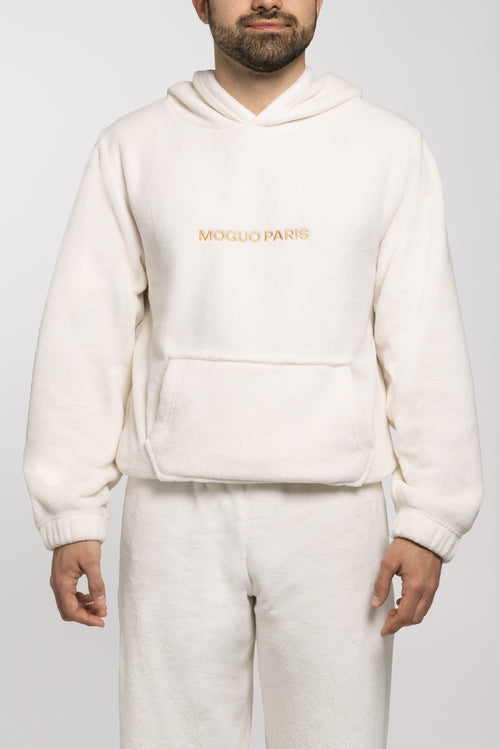 Cream indoor sweatshirt