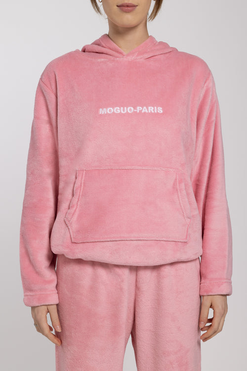 Pink indoor sweatshirt