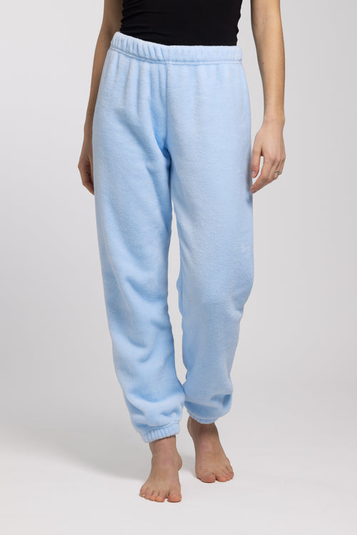 Blue indoor pants